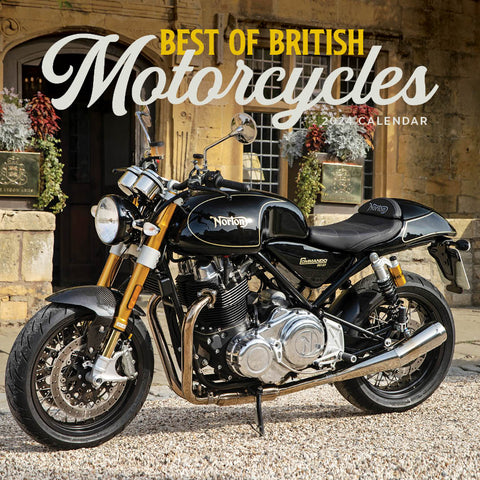 2024 Best Of British Motorcycles Calendar – Cover Image