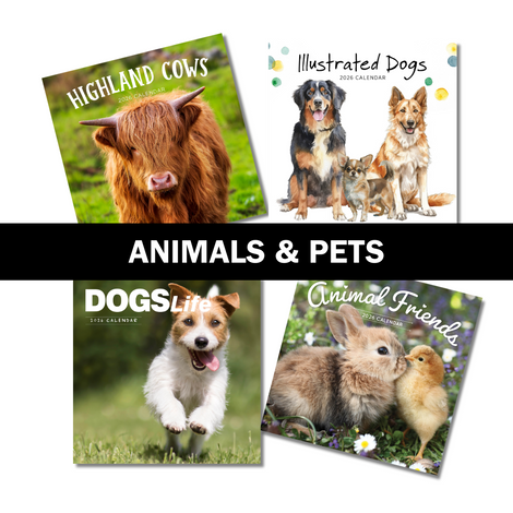 2026 Animals &amp; Pets Calendars