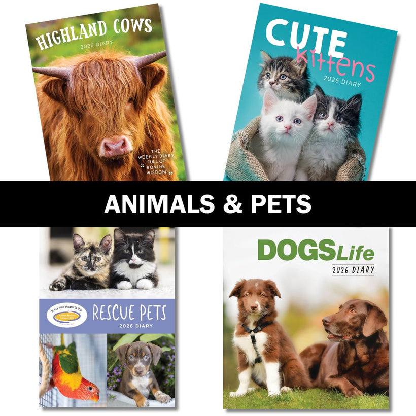 2026 Animals &amp; Pets Diaries