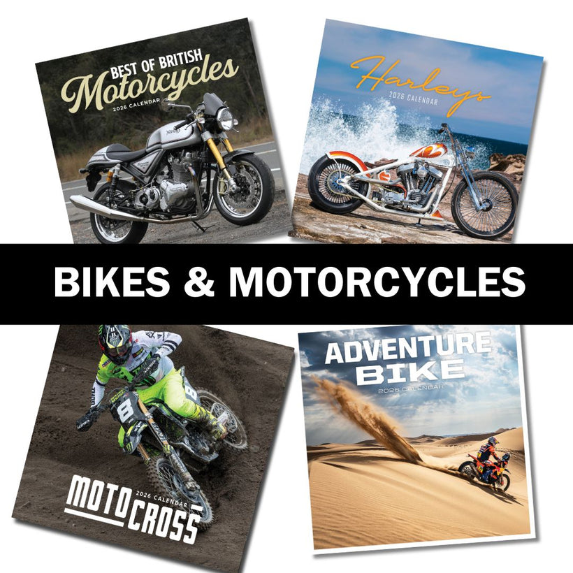 2026 Bikes &amp; Motorcycles Calendars