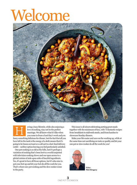 Smart Food Ideas: One Pot Cookbook: 75 Fuss-Free Recipes