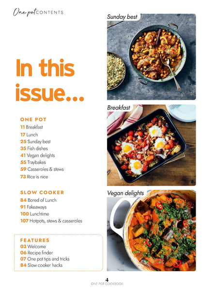 Smart Food Ideas: One Pot Cookbook: 75 Fuss-Free Recipes