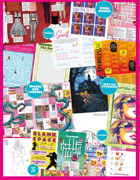Taylor Swift Activity Book