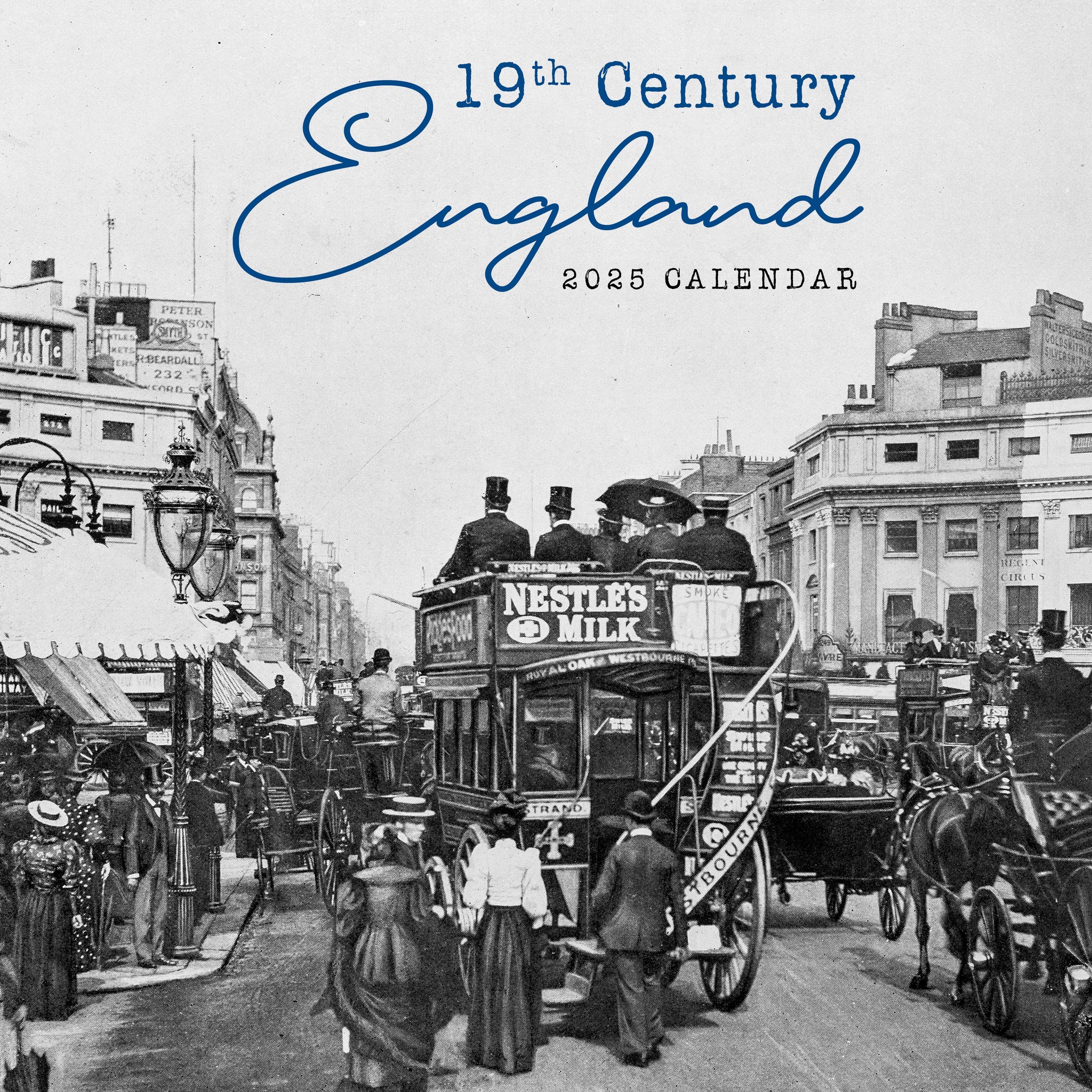 19th Century England Calendar 2025 Cover
