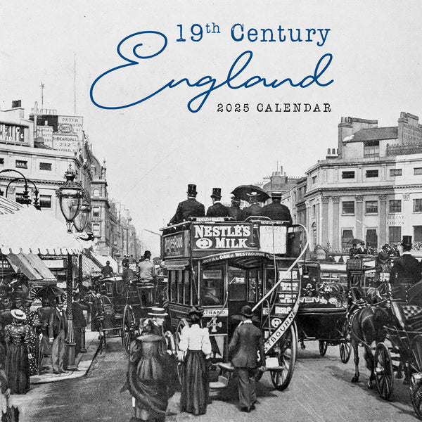 19th Century England Calendar 2025 Cover