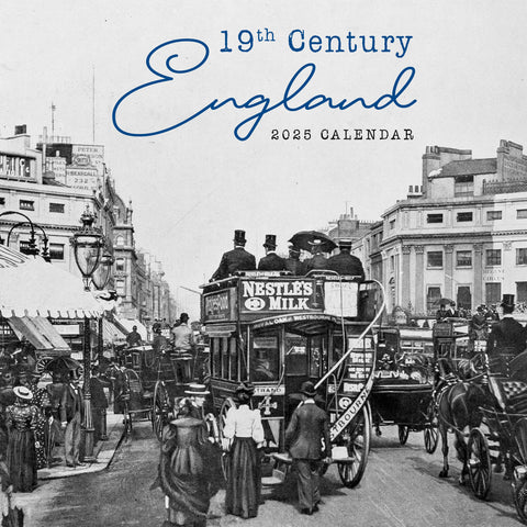 19th Century England Calendar 2025 Cover