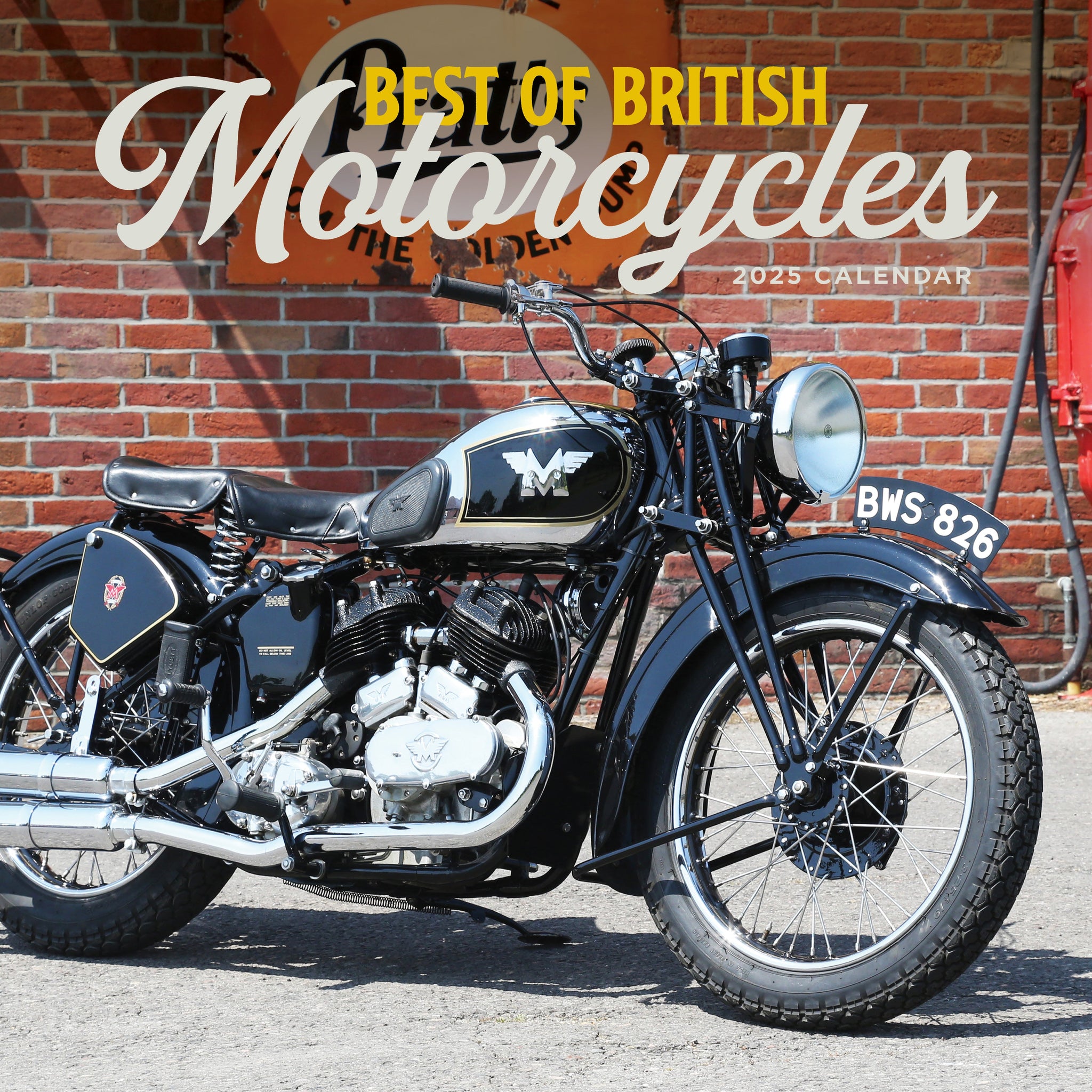 Best of British Motorcyles Calendar 2025 Cover