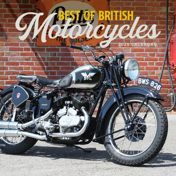 Best of British Motorcyles Calendar 2025 Cover