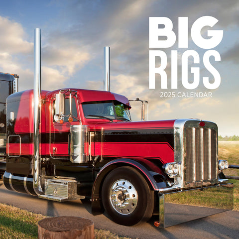 Big Rigs Calendar 2025 Cover