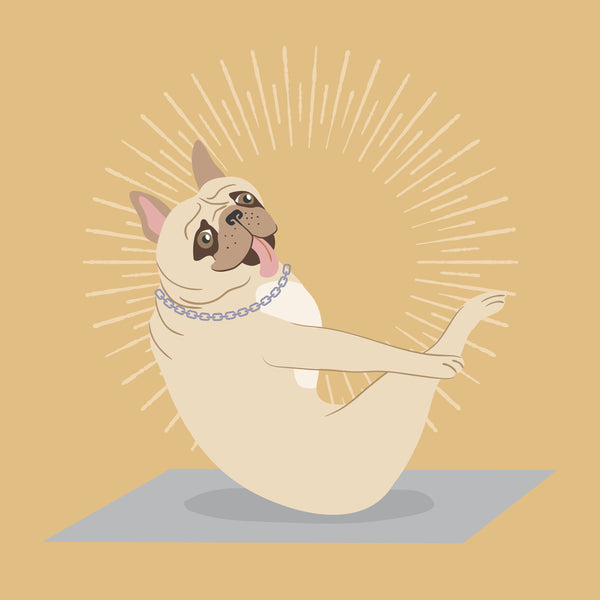Dog Yoga Calendar 2025 Internal Image
