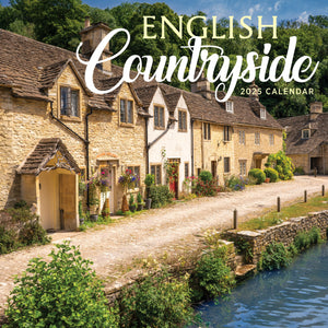 English Countryside Calendar 2025 Cover