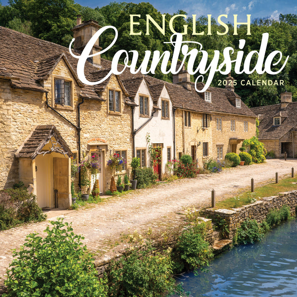 English Countryside Calendar 2025 Cover