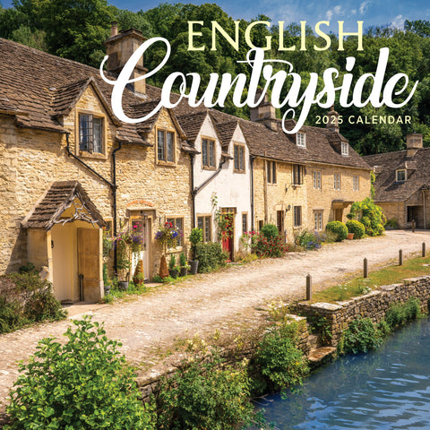 English Countryside Calendar 2025 Cover
