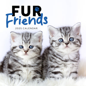 Fur Friends Calendar 2025 Cover
