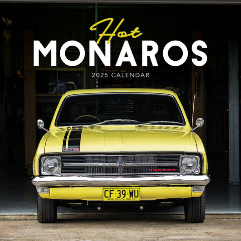 Hot Monaros Calendar 2025 Cover