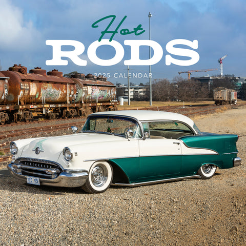 Hot Rods Calendar 2025 Cover