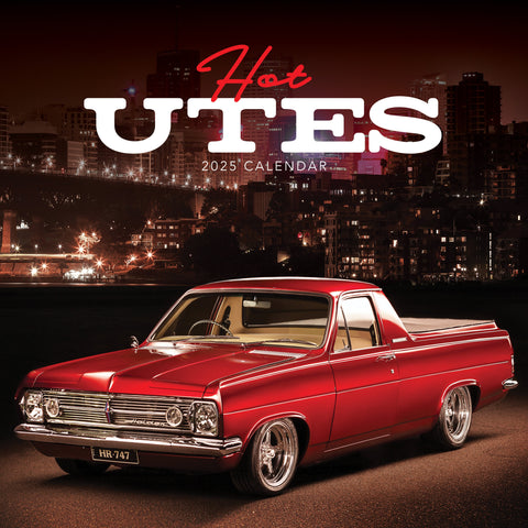 Hot Utes Calendar 2025 Cover