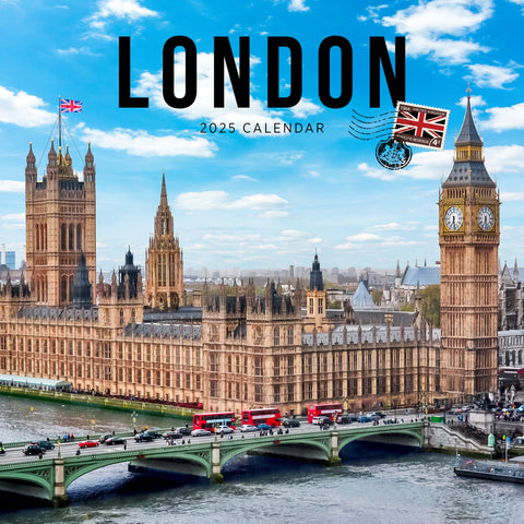 London Calendar 2025 Cover