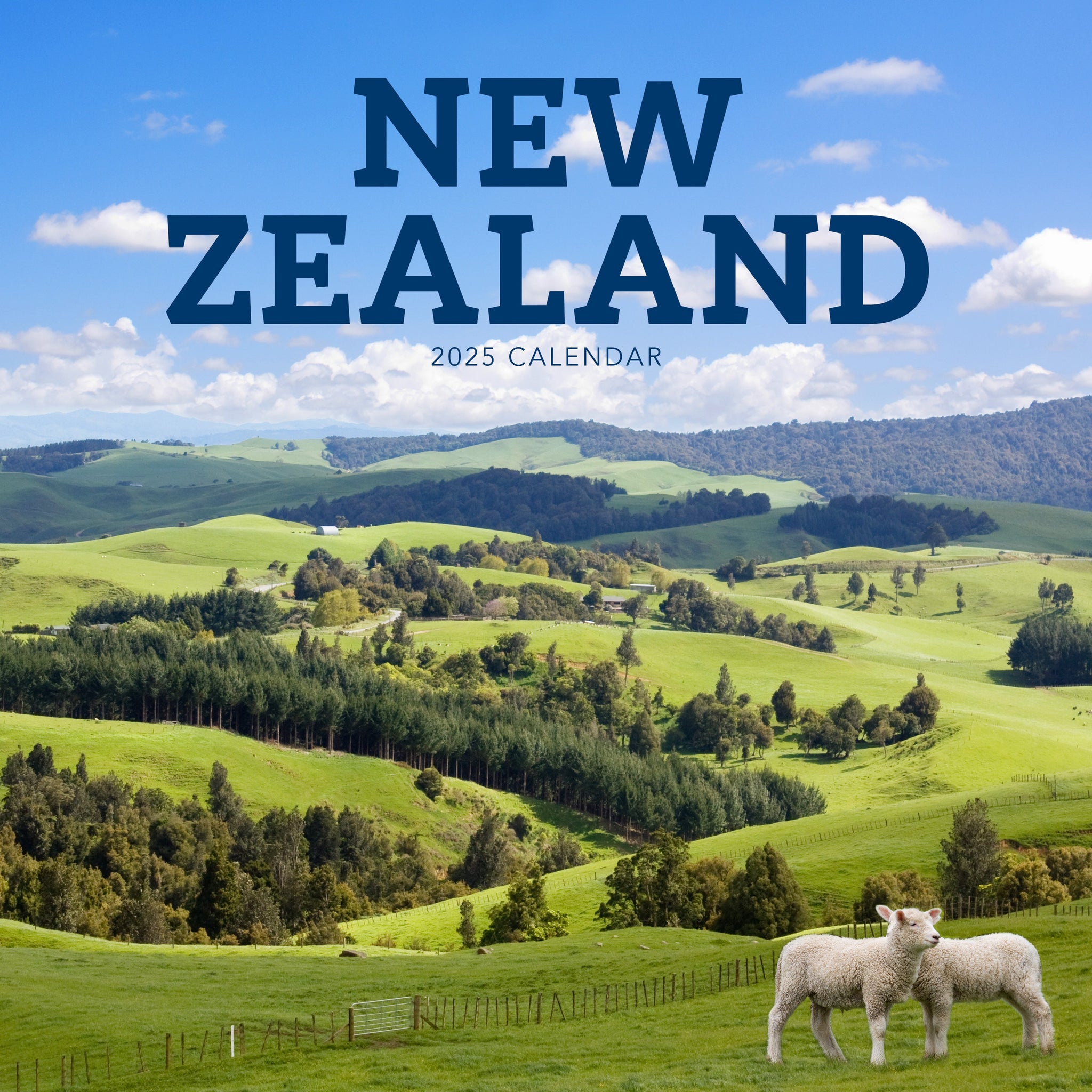New Zealand Calendar 2025 Cover