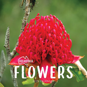 Our Aust. Flowers Calendar 2025 Cover