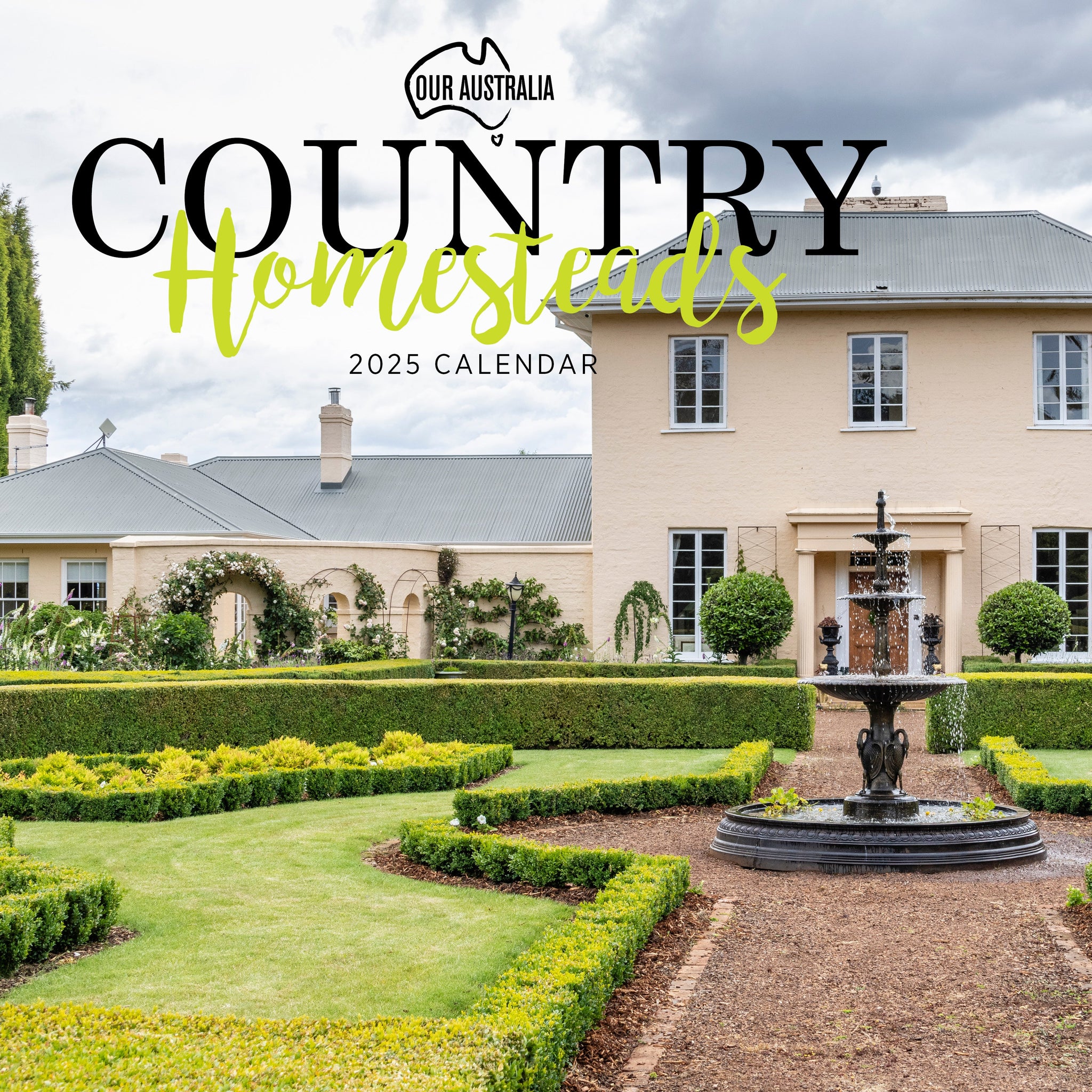 Our Aust. Homesteads Calendar 2025 Cover