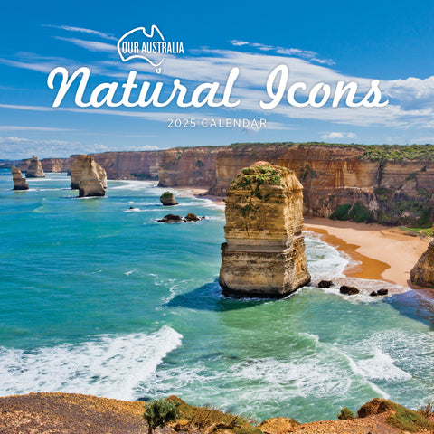 Our Aust. Natural Icons Calendar 2025 Cover