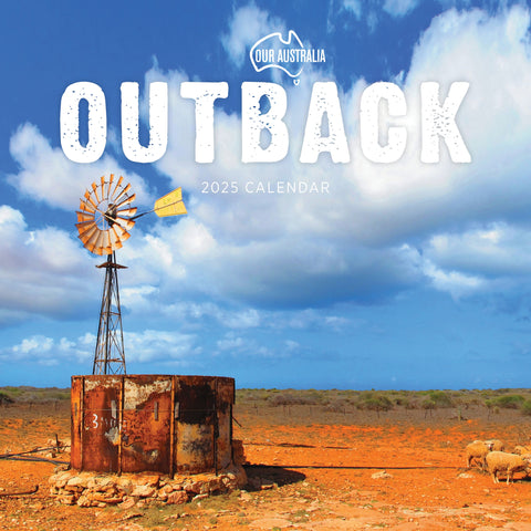 Our Aust. Outback Calendar 2025 Cover