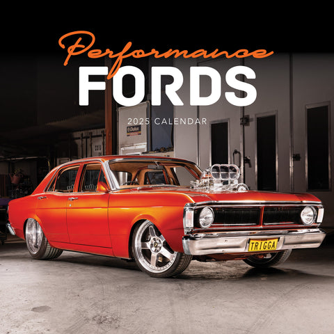 Performance Fords Calendar 2025 Cover