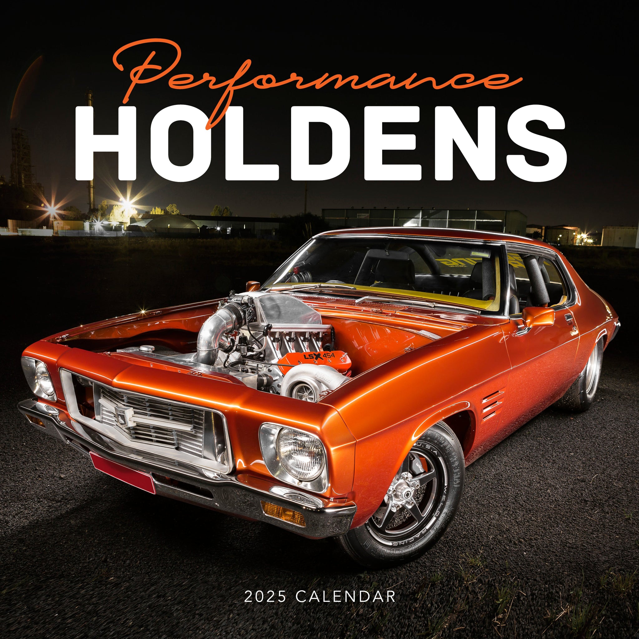 Performance Holdens Calendar 2025 Cover
