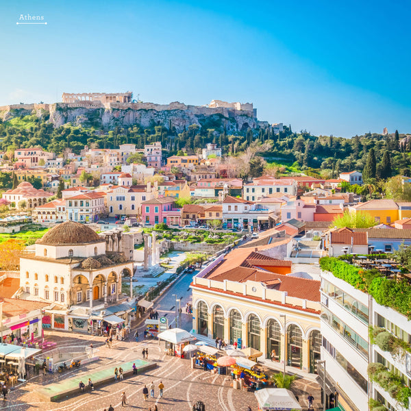 Romantic Greece Calendar 2025 Internal Image