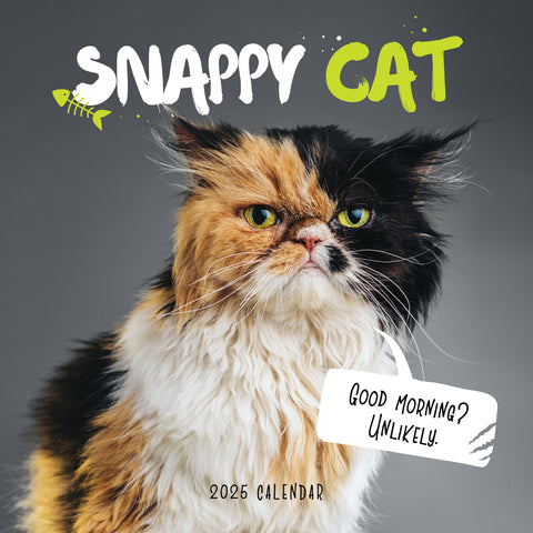 Snappy Cat Calendar 2025 Cover