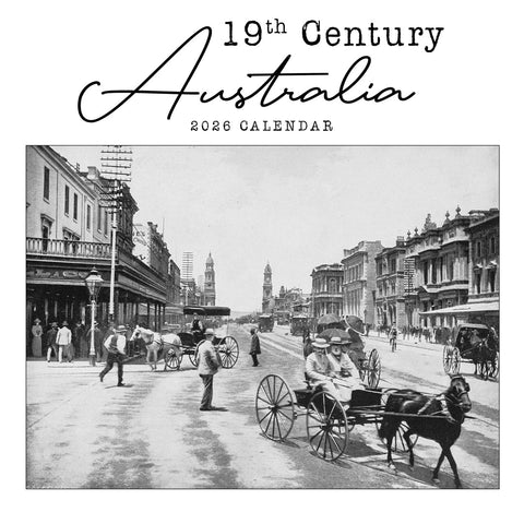 19Th Century Australia 2026 Calendar Cover