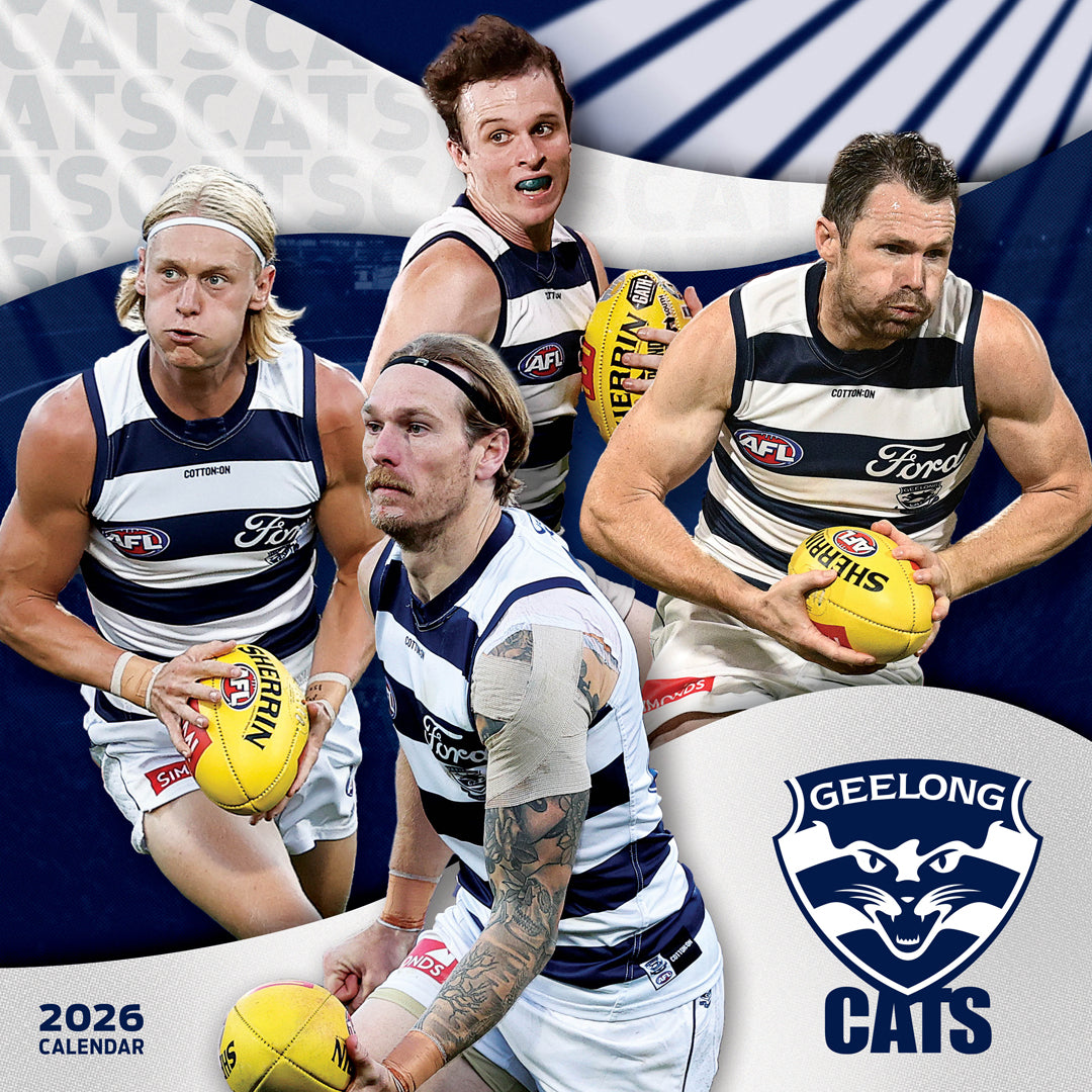 Afl Geelong Cats 2026 Calendar Cover