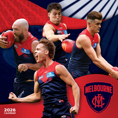 Afl Melbourne Demons 2026 Calendar Cover