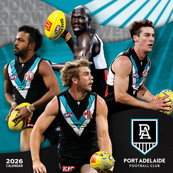 Afl Port Adelaide Power 2026 Calendar Cover