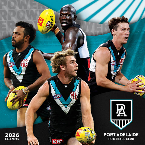 Afl Port Adelaide Power 2026 Calendar Cover