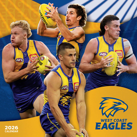 Afl West Coast Eagles 2026 Calendar Cover