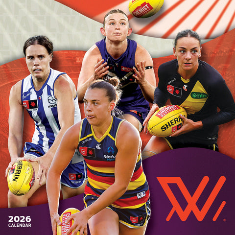 Afl Womens 2026 Calendar Cover