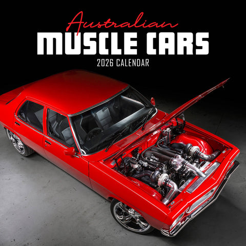 Australian Muscle Cars 2026 Calendar Cover