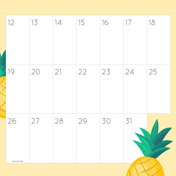 Big Dates Australias Biggest Things 2026 Calendar January
