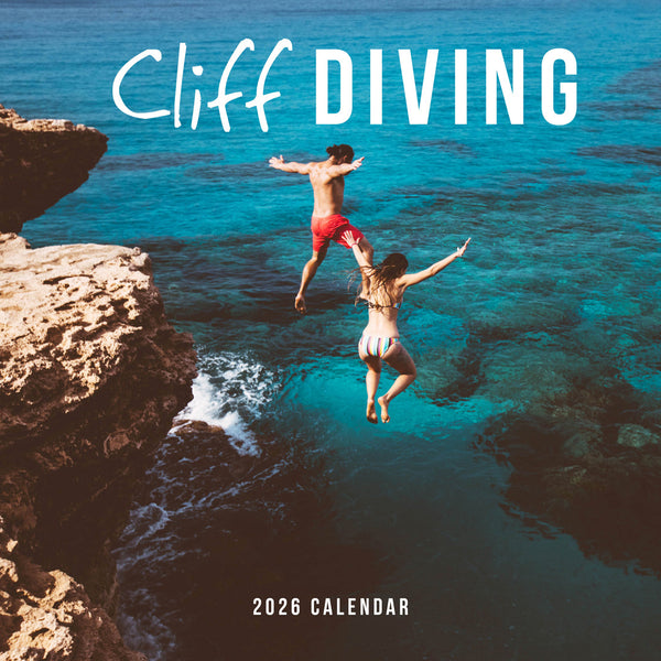 Cliff Diving 2026 Calendar Cover