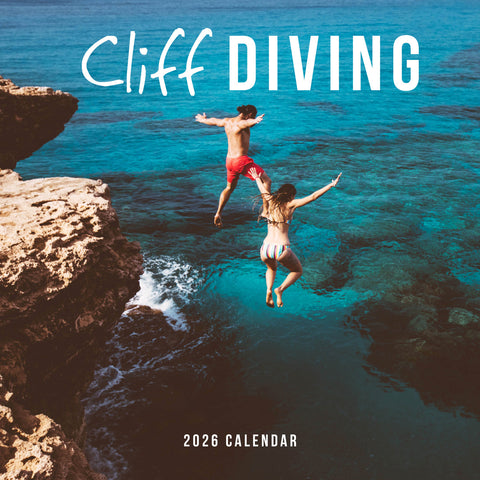 Cliff Diving 2026 Calendar Cover