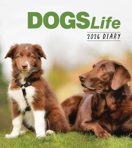Dogs Life 2026 Diary Cover