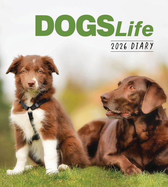 Dogs Life 2026 Diary Cover