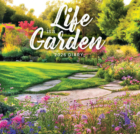 Life Is A Garden 2026 Diary Cover