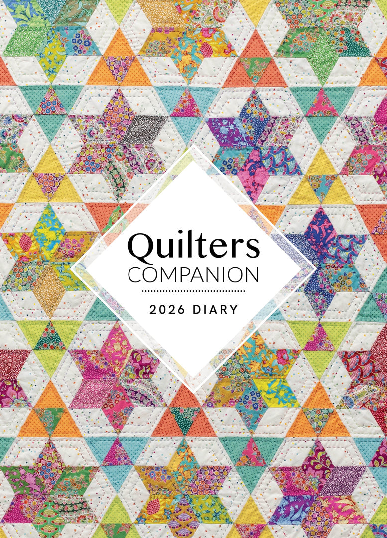 Quilters Companion 2026 Diary Cover