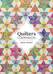 Quilters Companion 2026 Diary Cover