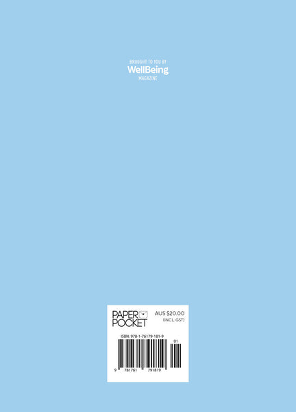 Wellbeing Calm 2026 Diary Back Cover