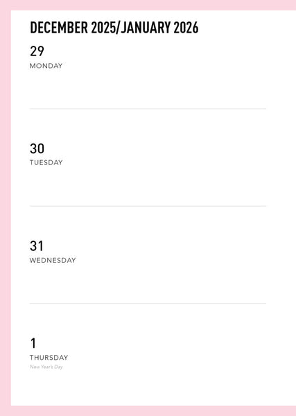 Wellbeing Inspirations 2026 Diary Internal Image
