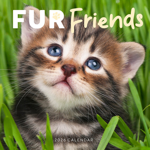 Fur Friends 2026 Calendar Cover